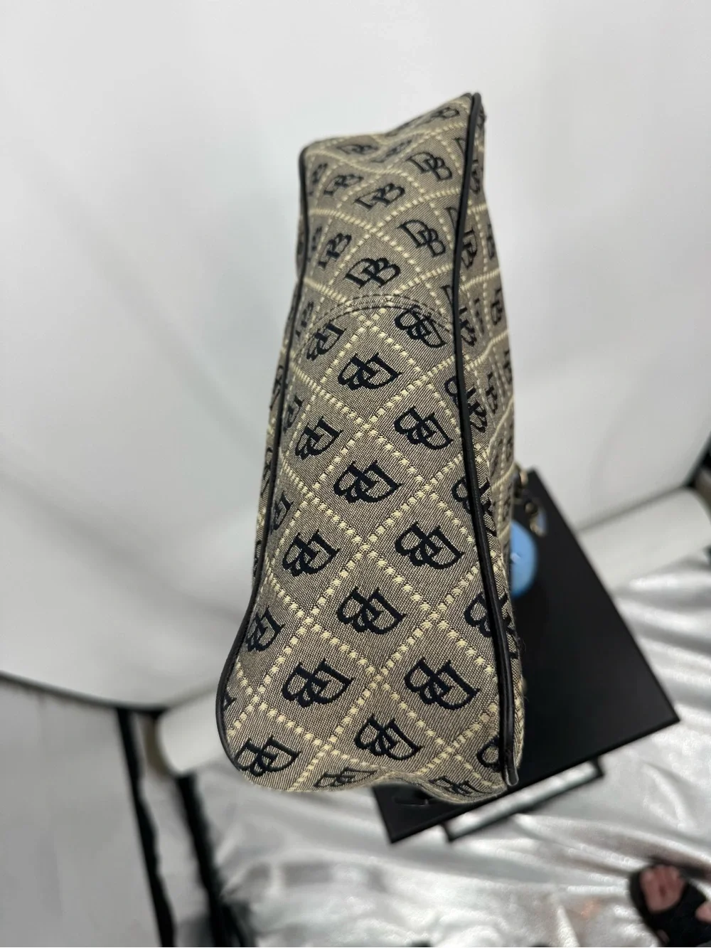 Dooney & Bourke Monogram Hobo Shoulder Bag Purse